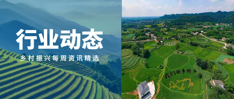 行業(yè)動態(tài)｜鄉(xiāng)村振興每周資訊精選
