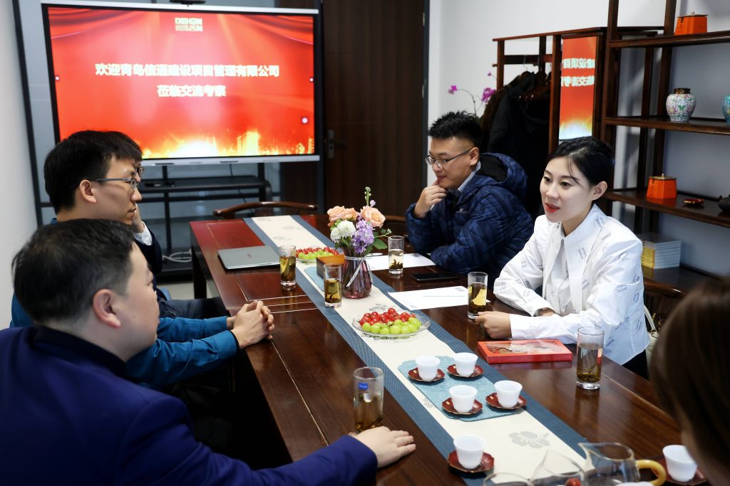 公司要聞 | 青島信通建設(shè)項(xiàng)目管理有限公司領(lǐng)導(dǎo)來(lái)訪(fǎng)我司考察交流